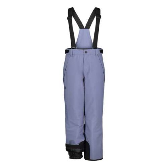 Under Armour Girls Aurora Purple Insulated Snow Ski Pants Size YMD New Bibs Sled